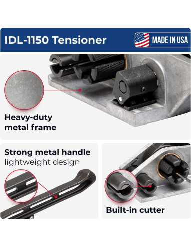 Kit de Estribado de Poliéster IDL 600 pies 300 Sellos