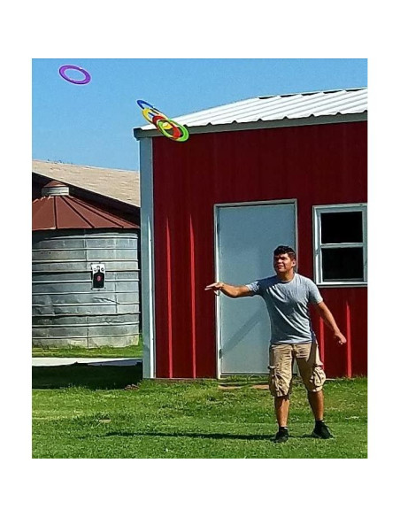 Disco Volador YOFIT Set de 5 Colores 24,89 cm Actividades