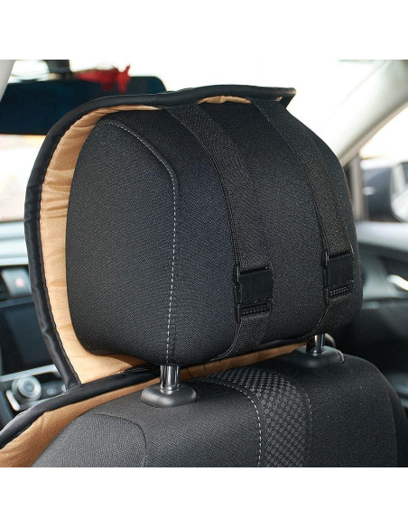 Cojín de Masaje para Asiento de Coche XhuangTech ST-T1615 Negro