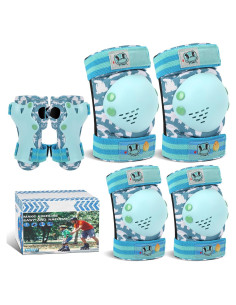 Conjunto Protector 7 en 1 Adicop para Niños 3-8 Años Azul
