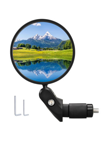 Espejo Retrovisor Convexo RUBY.Q para Bicicleta Ajustable