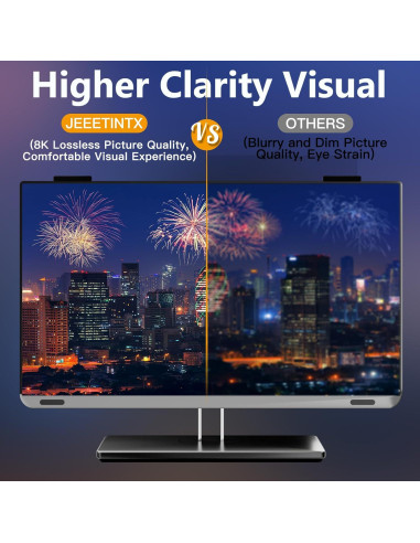 Filtro de Privacidad Magnético JEEETINTX 23" para Monitor 16:9