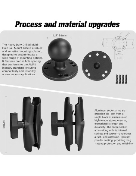 Soporte de Tableta VINmounts para Coche y Camión 7-10.2"