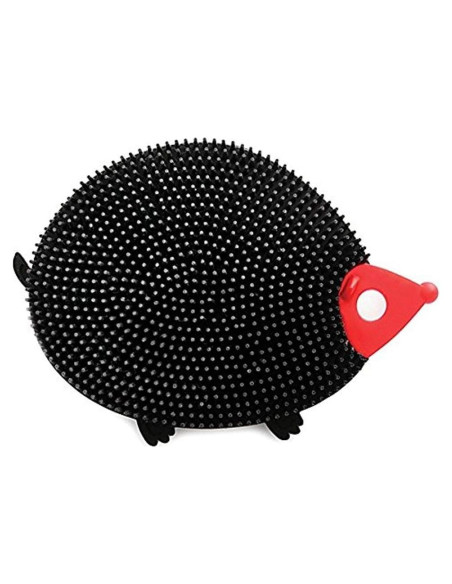 Cepillo de Silicona Norpro Erizo Doble Cara 14x9 cm