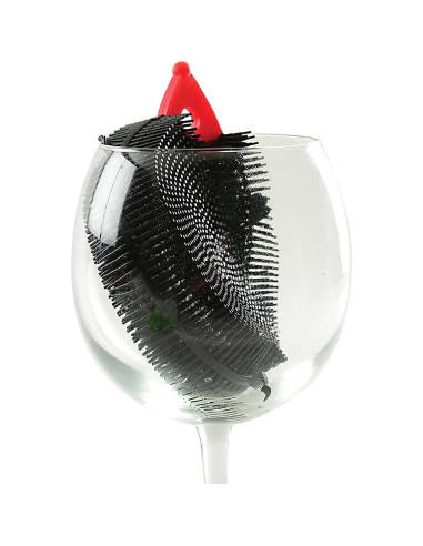 Cepillo de Silicona Norpro Erizo Doble Cara 14x9 cm