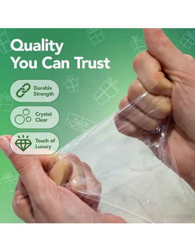 Bolsas de Envoltura Térmica PVC 5x5" - 120 Unidades