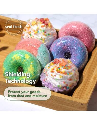 Bolsas de Envoltura Térmica PVC 5x5" - 120 Unidades