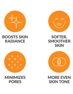 Cabezal exfoliante facial sónico Clarisonic Naranja 5cm 2