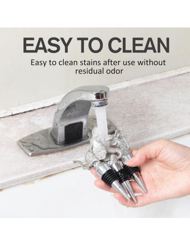 Tapones de vino Jirafa de silicona reutilizables - Set de 2