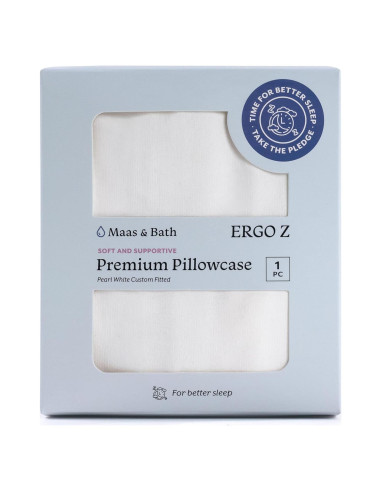 Funda de Almohada Ergo Z MAAS & BATH Algodón Transpirable 40x20cm