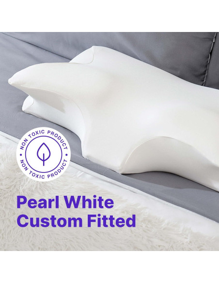 Funda de Almohada Ergo Z MAAS & BATH Algodón Transpirable 40x20cm