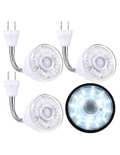 Yahenda 3 Pack Luz Nocturna LED Sensor Movimiento E27/B22