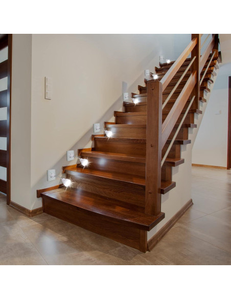 Yahenda 3 Pack Luz Nocturna LED Sensor Movimiento E27/B22