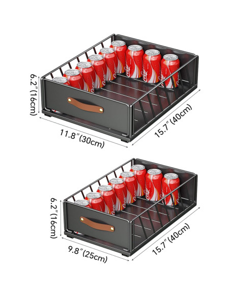 Organizador Extraíble Kitstorack para Gabinete 24.9x39.9cm Negro