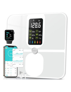 Escala Digital Inteligente CHWARES con BMI y 15 Métricas, 180kg