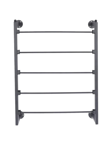 Soporte de exhibición de bufandas Philipreba 5 niveles 60x75cm Negro Soporte de exhibición de bufandas Philipreba 5 niveles 60x75cm Negro