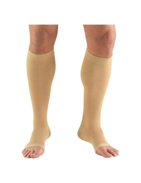 Medias de Compresión Truform 0875 Unisex 15-20 mmHg Beige Pequeño