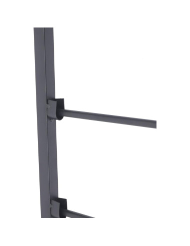 Soporte de exhibición de bufandas Philipreba 5 niveles 60x75cm Negro