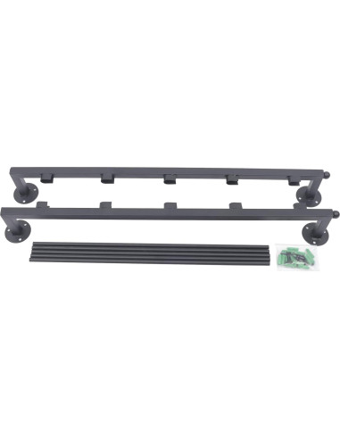 Soporte de exhibición de bufandas Philipreba 5 niveles 60x75cm Negro