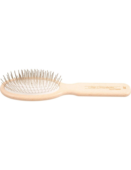 Cepillo Ovalado para Perros Chris Christensen 20 mm, Madera de Haya