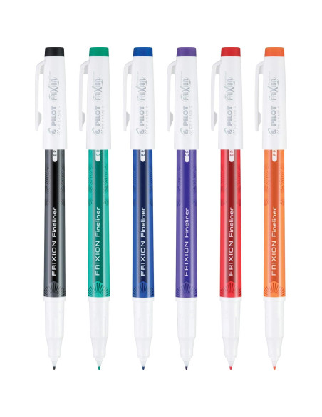 Bolígrafos Borrables Pilot FriXion 0.7 mm, Paquete de 8 Colores