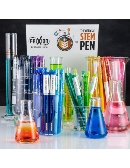 Bolígrafos Borrables Pilot FriXion 0.7 mm, Paquete de 8 Colores