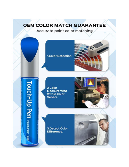 Kit de Pintura de Retoque RSACET B-593M Azul Metálico para Honda Kit de Pintura de Retoque RSACET B-593M Azul Metálico para Honda