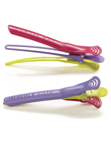 Clip Doble de Sección 2-en-1 Olivia Garden - Multicolor