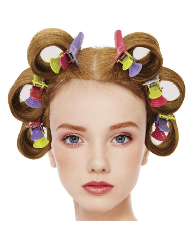 Clip Doble de Sección 2-en-1 Olivia Garden - Multicolor