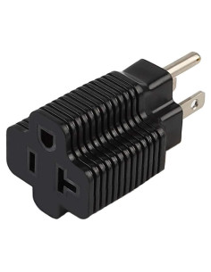 Adaptador de corriente Nema 5-15P a 5-20R 15A 125V EVmore