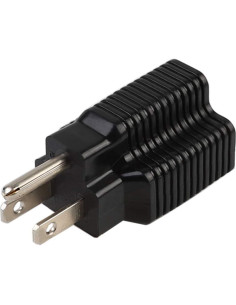 Adaptador de corriente Nema 5-15P a 5-20R 15A 125V EVmore 2
