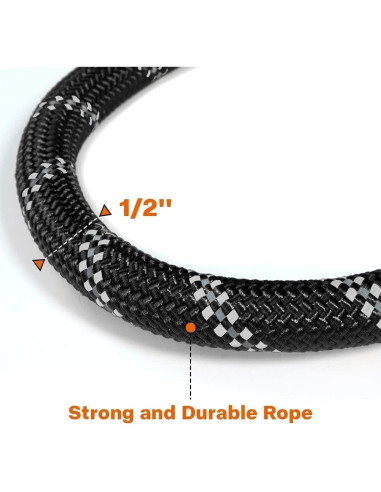 Correa para Perros Taglory 1.2m Reflectante con Mango Acolchado