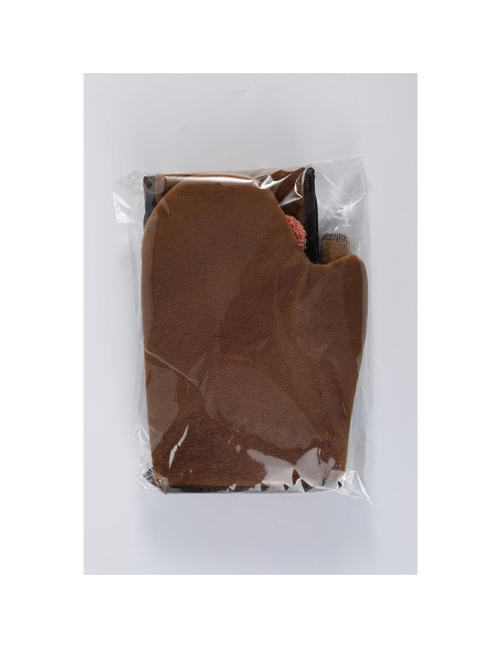 Kit de Mitones de Autotanning Luxspire 5 Piezas Exfoliante