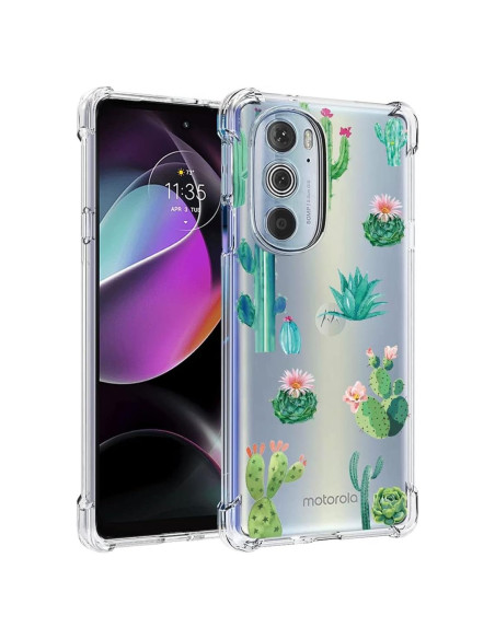 Funda protectora TPU para Moto G 5G 2022 - Cactus - Yodueiv