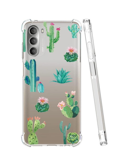 Funda protectora TPU para Moto G 5G 2022 - Cactus - Yodueiv