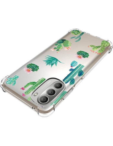 Funda protectora TPU para Moto G 5G 2022 - Cactus - Yodueiv
