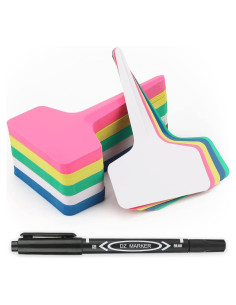 Etiquetas de Jardín KINGLAKE 200 Pcs, Marcadores de Plástico 6x10cm