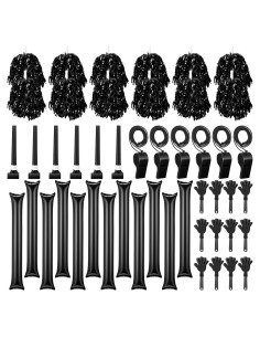 48 Accesorios de Animación ZCYSRLQIN: Pompones, Silbatos y Aplaudidores