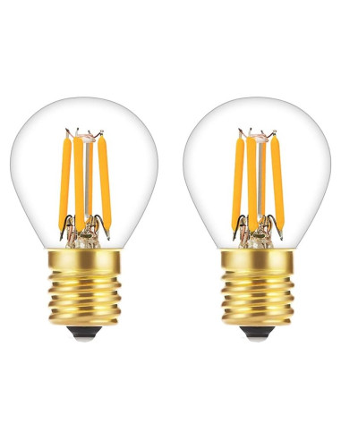 Bombilla LED Filamento Tsunetani S11 4W E17 2700K 2 Piezas