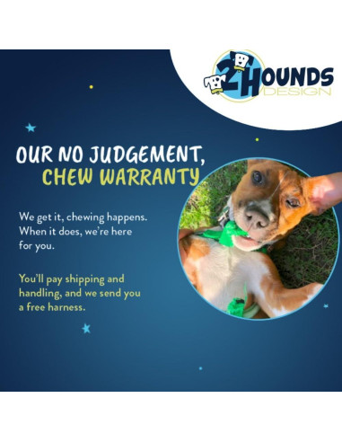 Arnés para Perros Sin Tirones 2 Hounds Design XS Negro