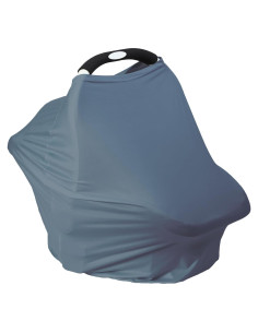 Funda de Asiento de Coche Meetjoy para Bebés - Rayón Suave Azul