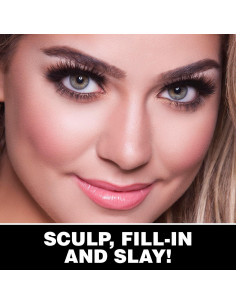 Pomada para Cejas Ardell Marrón Oscuro 32g con Brocha 2