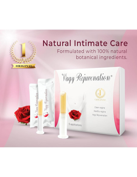 Gel Vaginal Hidratante Natural Vagy Rejuvenation - 5 Aplicaciones