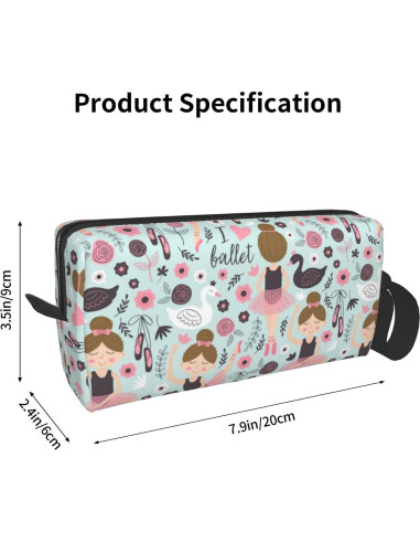 Bolsa de Maquillaje YISHOW Adorable para Viaje 20x6x9 cm