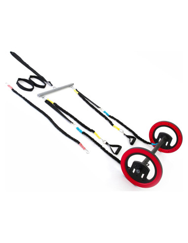 Rueda de Pilates Digital Trend Makers con Bandas de Resistencia