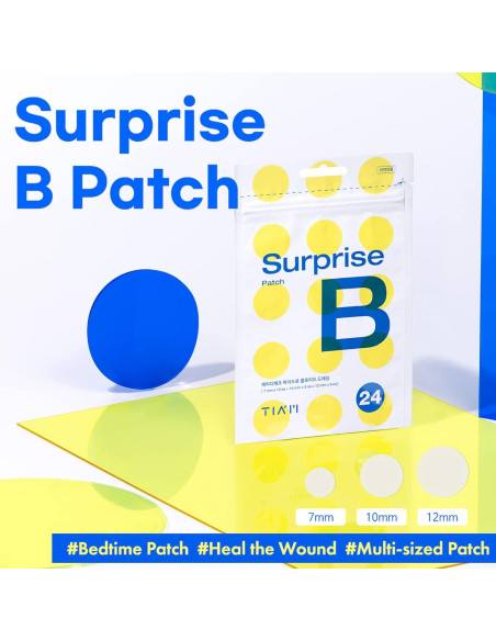 Parche Hidrocoloide TIA'M para Acné - 24 Unidades