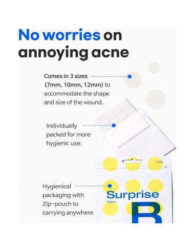 Parche Hidrocoloide TIA'M para Acné - 24 Unidades