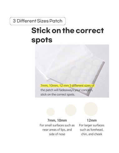 Parche Hidrocoloide TIA'M para Acné - 24 Unidades