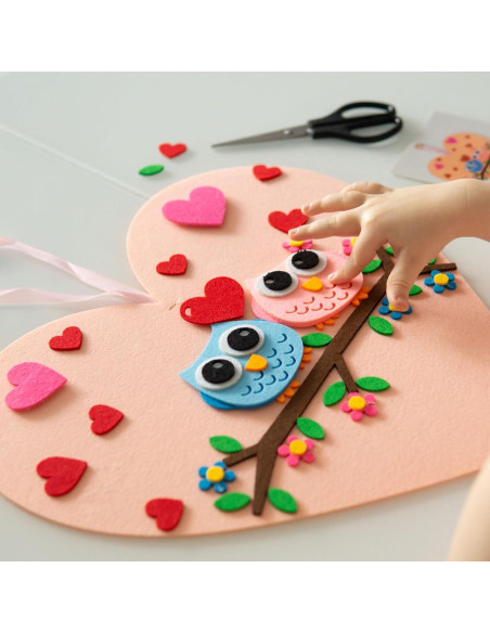 120 Círculos de Fieltro Autoadhesivos uxcell 10mm Negro