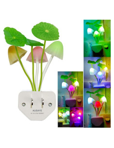 Luz Nocturna LED Ausaye con Sensor Automático y Cambio de Color